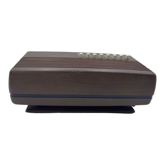 Alarm Clock Radio Space Age Brown Fortune AM FM Buzzer Snooze 70s VINTAGE - Picture 4 of 5